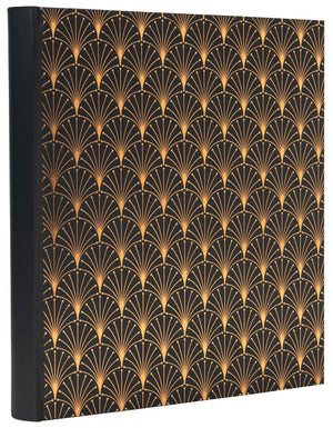 Exacompta - Album photo 29x32cm 60 pages noires Néo Déco noir