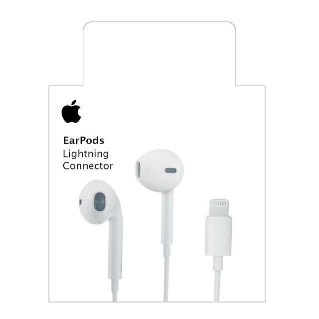 Apple -   earpods lightning connector wit
