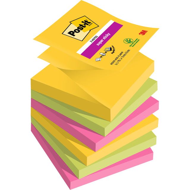 Post-it-Memolok Post-it 3M Z-note R330 SS Carnival | 12 pièces