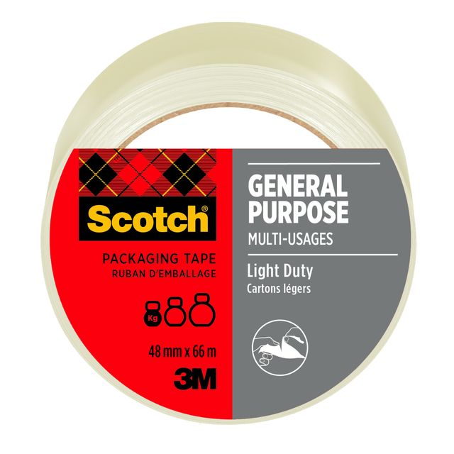 Scotch - EMBALLAGE 48MMX66M FORT TRANSPARENT