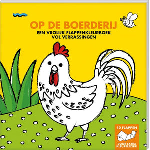 Interstat - Malbuch mit Klappen Auf dem Bauernhof