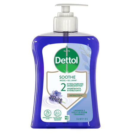Dettol -  Handzeep  relaxing lavendel antibact 250ml
