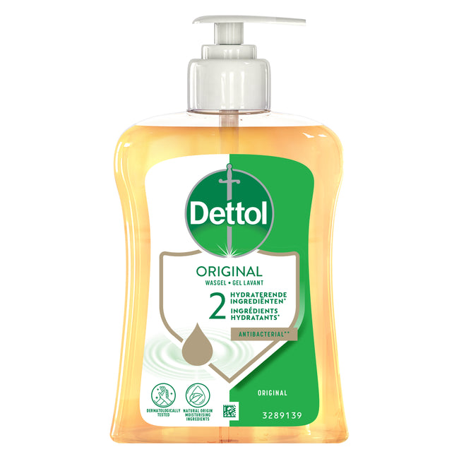 DETTOL - Savon pour les Mains Original antibactérien 250ml