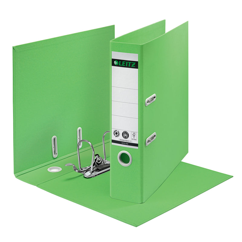 Leitz - Ordner 180° recycle 80 mm vert | 10 pièces