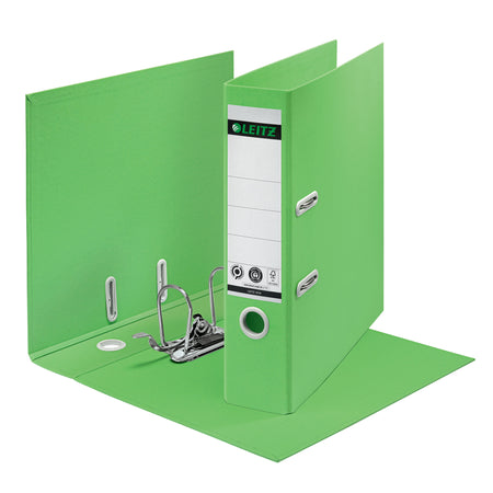 Leitz - Ordner 180° Recycling 80 mm grün