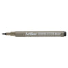 Artline -  Fineliner technisch brush zwart | 12 stuks