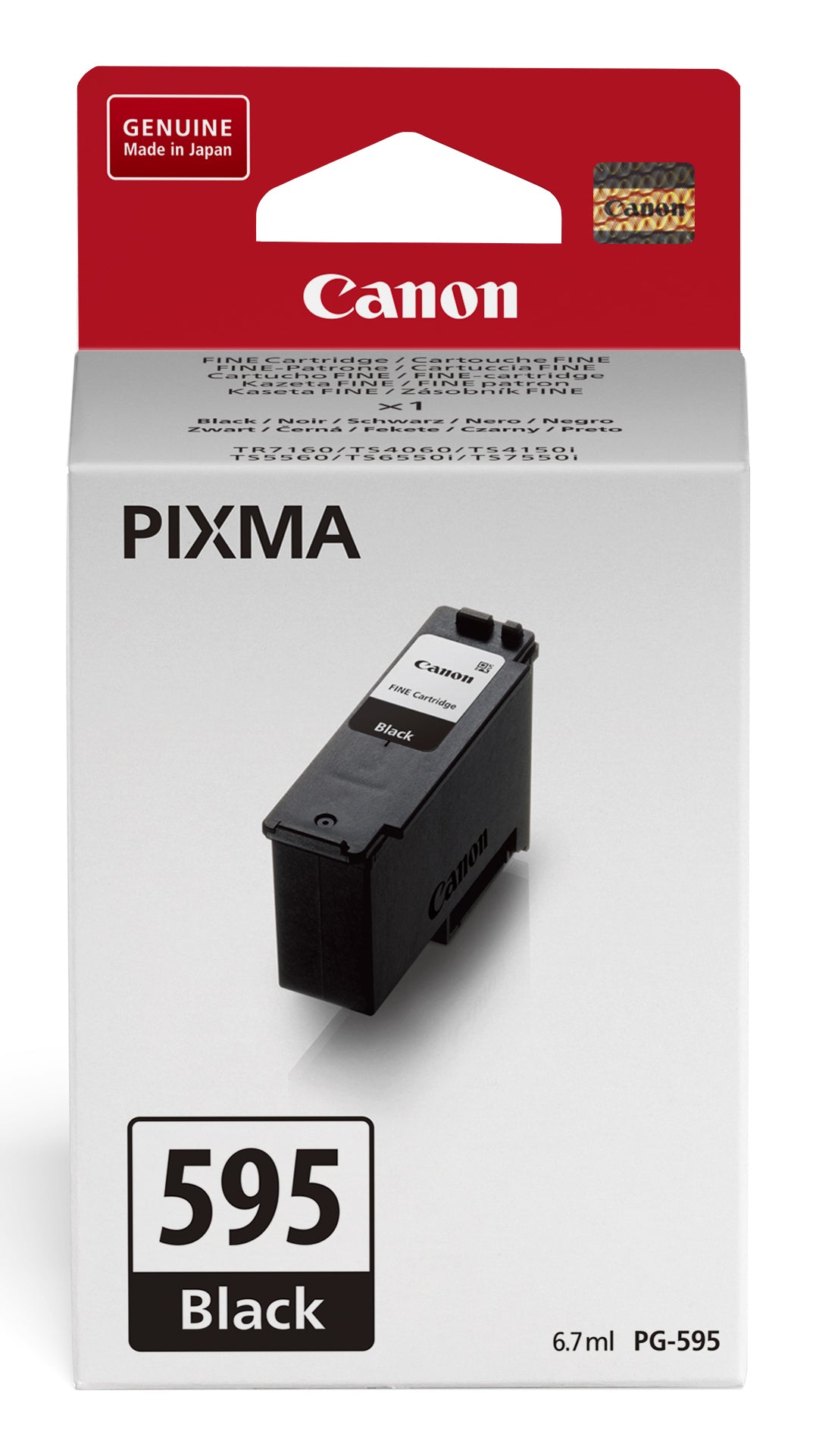 Canon -  PG-595 inktcartridge 1 stuk(s) Origineel Zwart