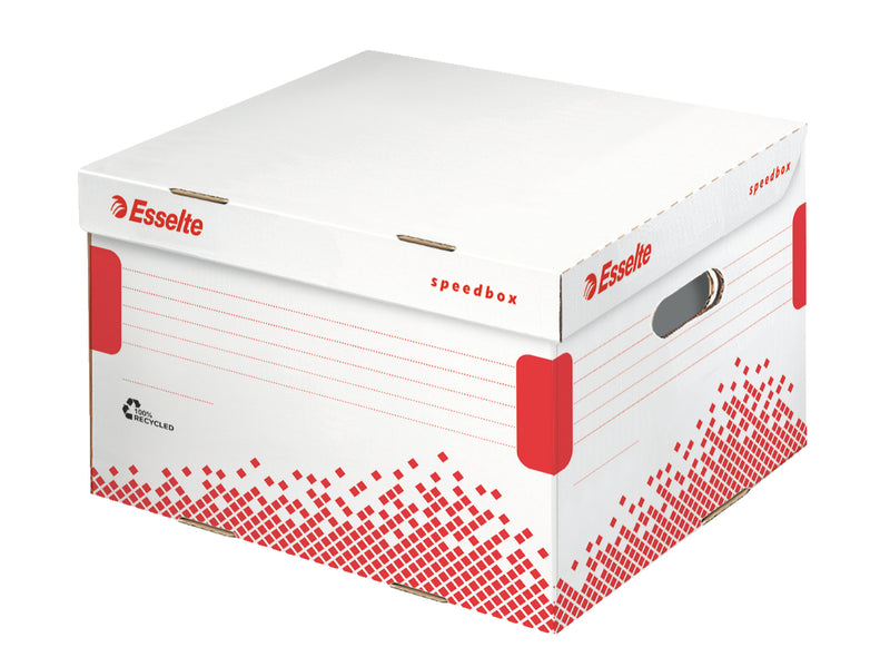 Esselte - Boîte de transport de stockage 367x263x325mm | 15 pièces