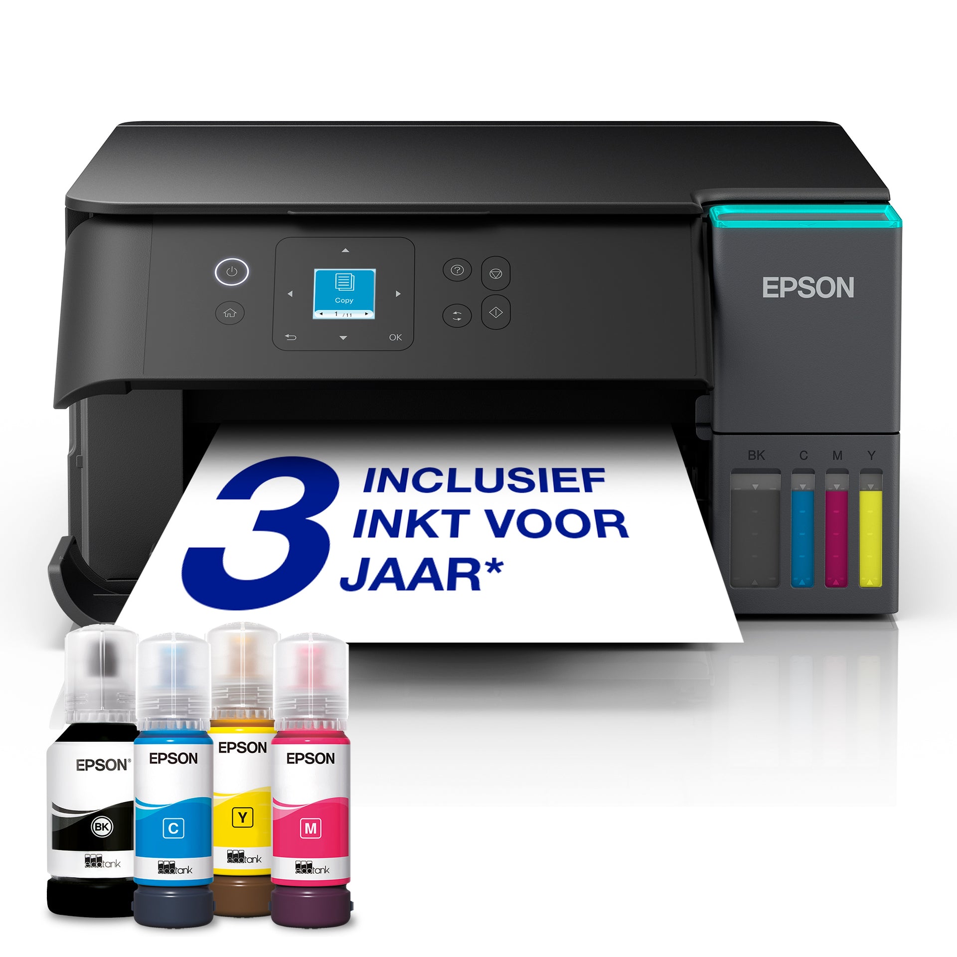 Epson -  EcoTank ET-2950 Inkjet A4 4800 x 1200 DPI 33 ppm Wifi