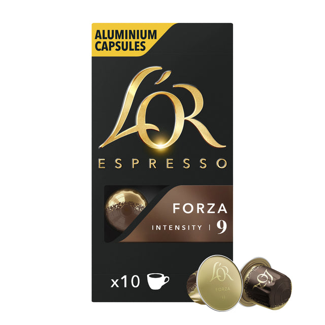 L'or - Tasses à café expresso Forza 10 pièces