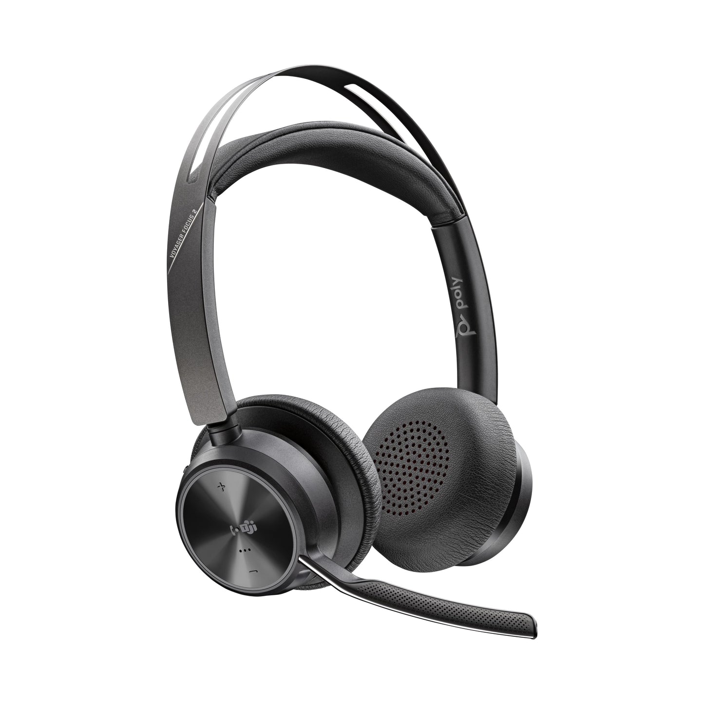 HP Poly -  Poly Voyager Focus 2 Microsoft Teams Certified USB-C-C Headset +USB-C/A Adapter +Charging Stand