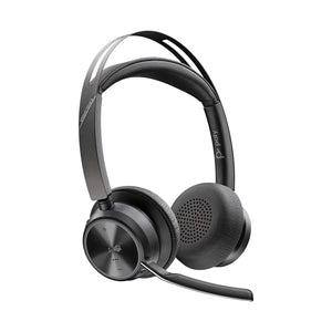 HP Poly -  Poly Voyager Focus 2 Microsoft Teams Certified USB-C-C Headset +USB-C/A Adapter +Charging Stand
