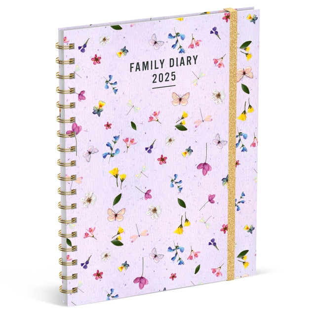 Lannoo - Agenda familial 2025 Lannoo Flowers Bouquet 7d / 2p