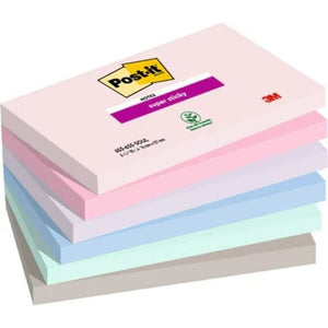 Post-it - Notizblock 3m 655-6ss 76x127mm seele | 12 Stück