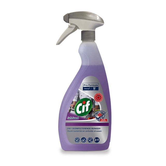 Cif - Desinfectiereiniger  prof safeguard 750ml