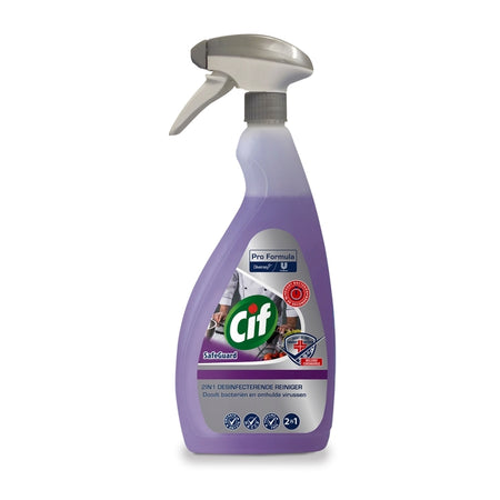 Cif - Nettoyant désinfectant cif prof sauvegarde 750ml | 6 pièces