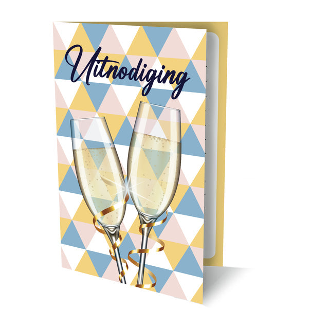 Interstat - Uitnodiging interstat champagne | 6 stuks