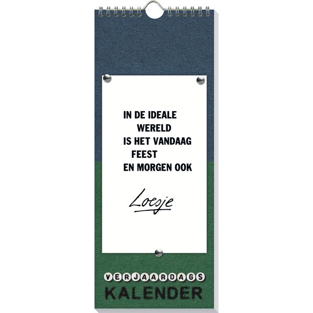 Interstat - Calendrier d'anniversaire Loesje 7