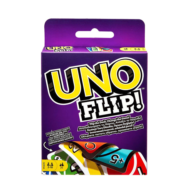 Mattel - Jeu de cartes uno flip