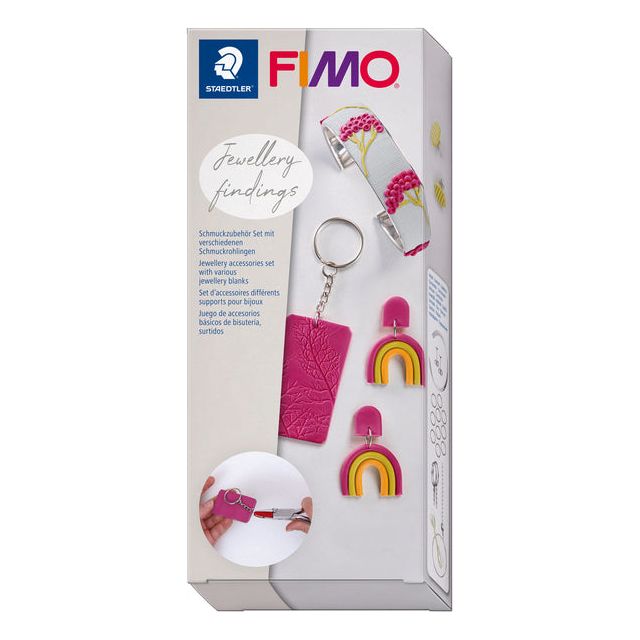 Fimo Staedtler - Sieraden accesoires fimo set 1 jewellery blanks | 4 stuks