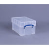 Really Useful Box - Boîte de rangement 9 litres XL 395x255x205mm transparent blanc