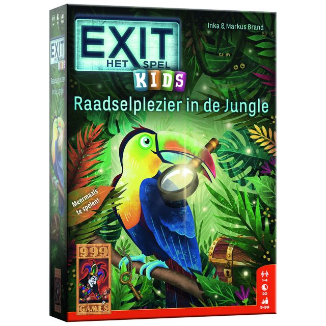 999 jeux - Jeu EXIT Kids Puzzle amusant dans la jungle