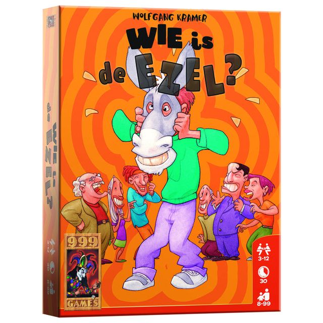 999 games - Kaartspel wie is de ezel?