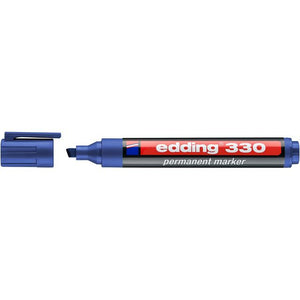 Edding -  Viltstift  330 schuin 1-5mm blauw