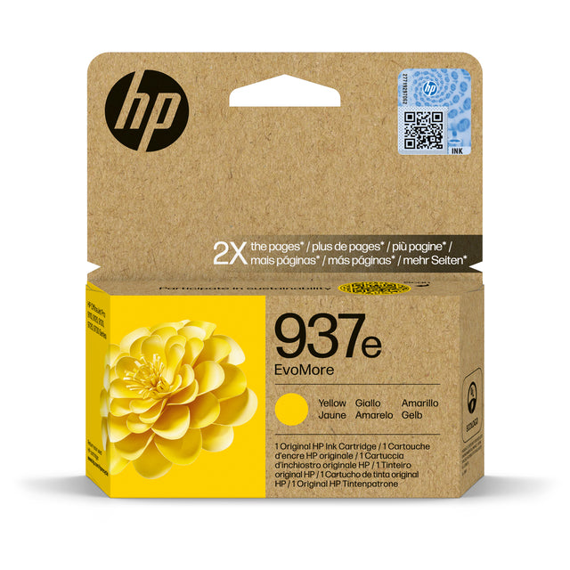 HP - Tintenpatrone 4s6w8ne 937e evomore gelb