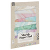 CraftID - Carton Hobby A4 175gr marbre 16 feuilles | 12 pièces
