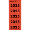 Leitz - Étiquette de dos 2025 rouge 100 pièces