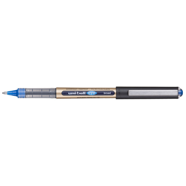 Uni-ball - Stylo roller oeil 150n b bleu | 12 pièces