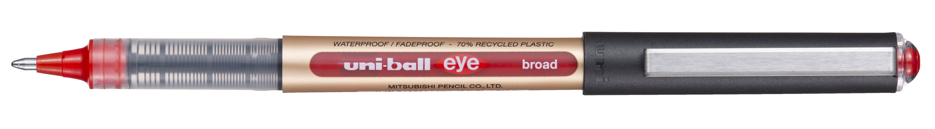 Uni-ball - Stylo roller eye eco 150e b rouge | 12 pièces