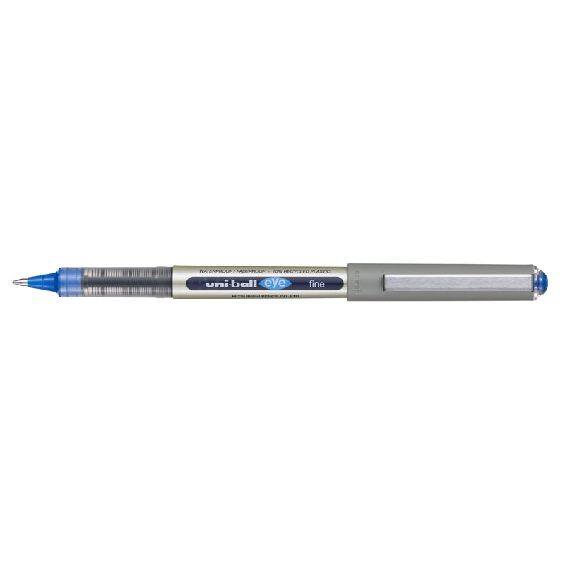 Uni-ball - Stylo roller eye eco 157e m bleu