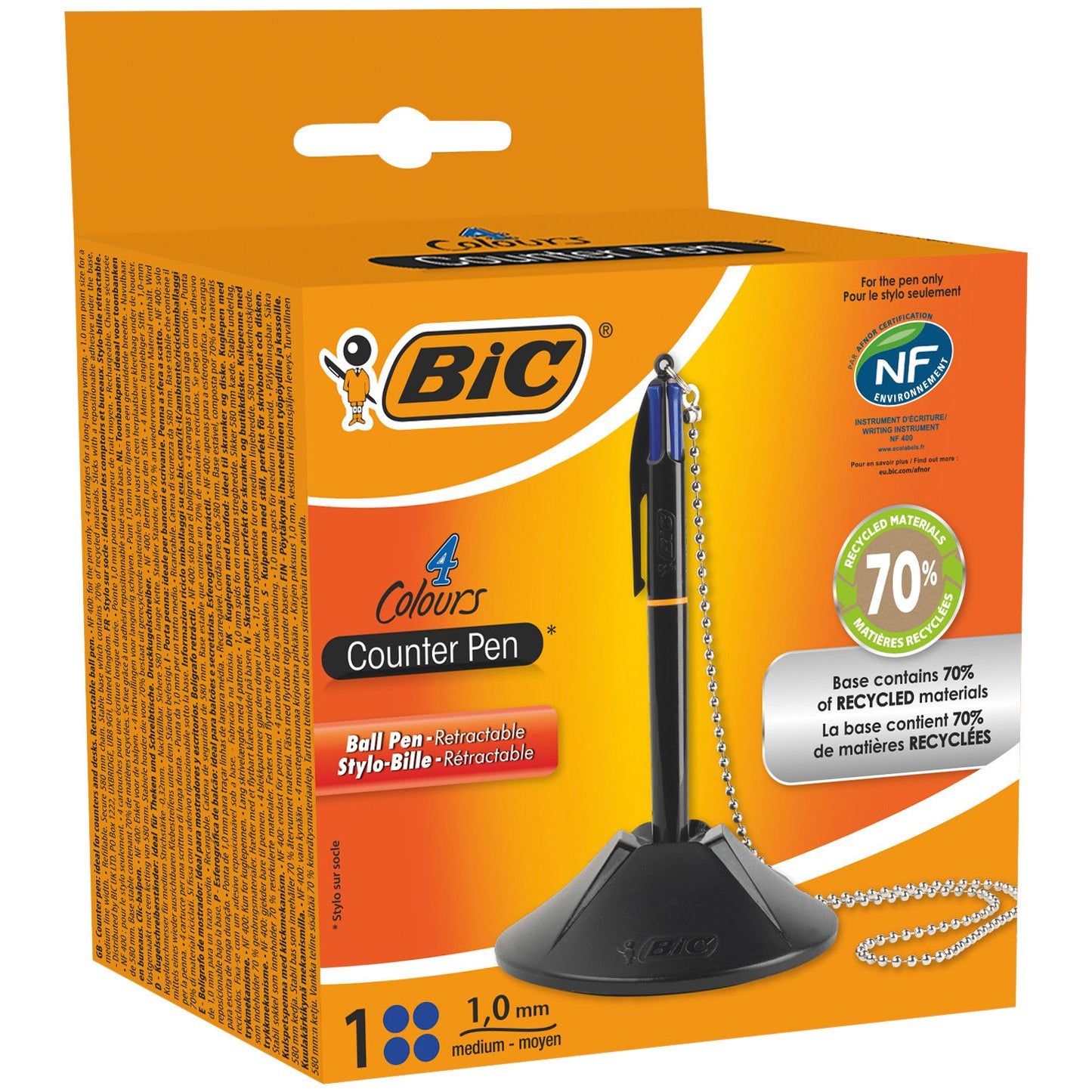 Bic - Counter Kugelschreiber m schwarz