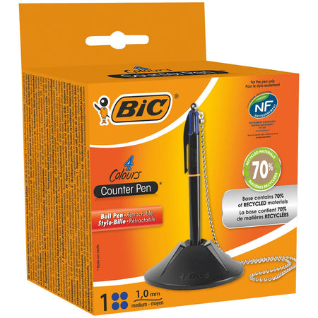 Bic - Stylo à bille compteur m noir | 18 pièces