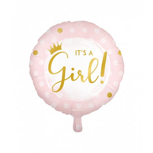 Bureau Bruna - Paperdreams Ballon aluminium C'est une fille !