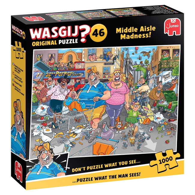 Wasgij - Original 46 Middle Aisle Madness 1000 Stk
