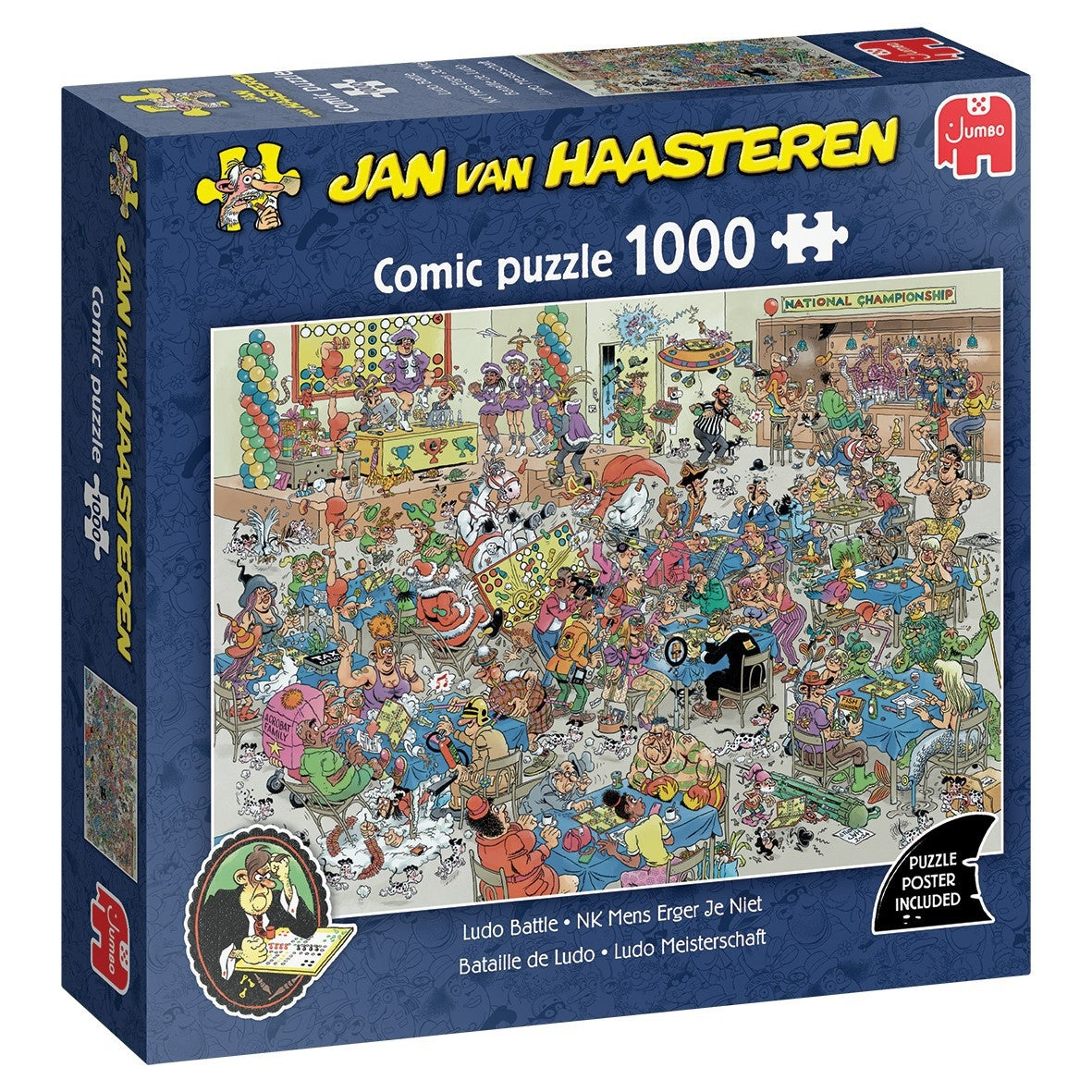 Jan van Haasteren - Jvh nk man ne t'ennuie pas 1000 pcs
