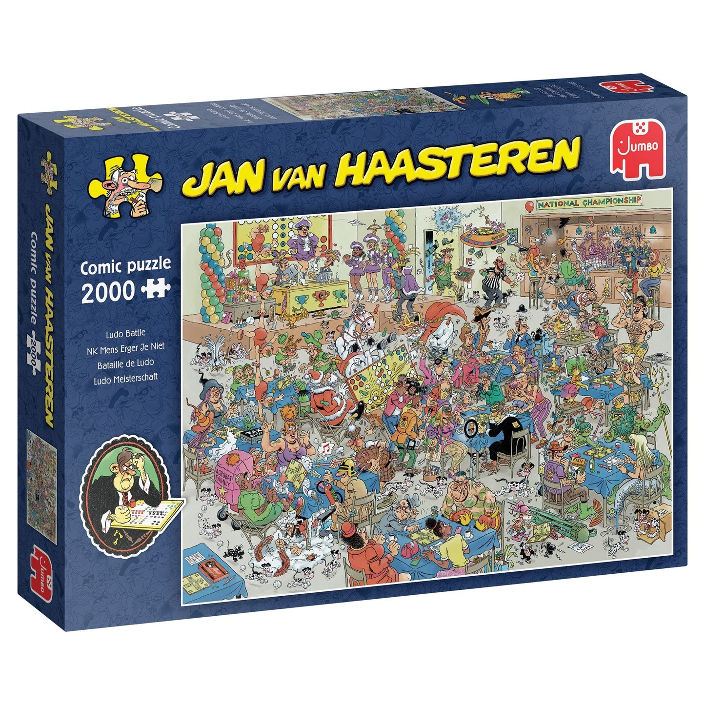 Jan van Haasteren - Jvh nk Mann nerv dich nicht 2000 Stk
