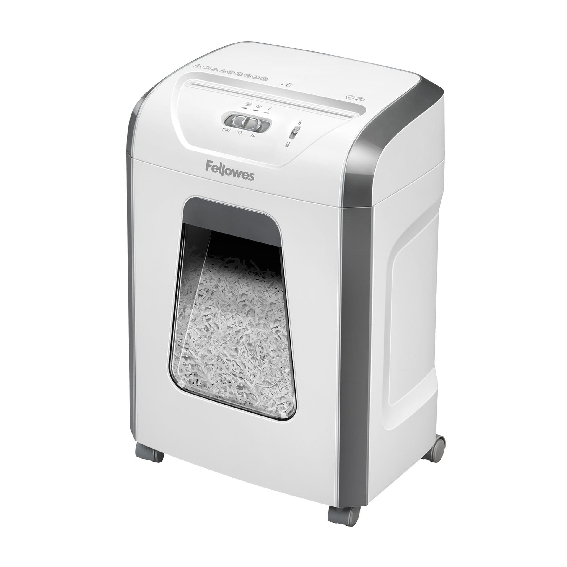 Fellowes - Destructeur de papier 15c 4x40mm blanc