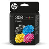 HP -  Inktcartridge  6l6s6ue 308 zwart + 3 kleuren
