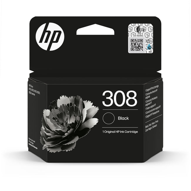 HP - Cartouche d'encre 7fp21ue 308 noire