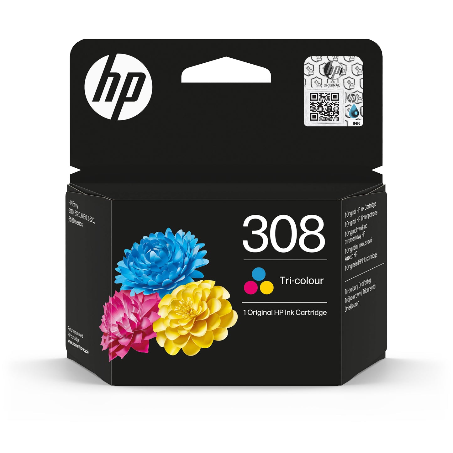 HP -  Inktcartridge  7fp20ue 308 3 kleuren