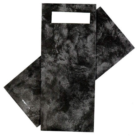 IEZZY horeca en cate -  Bestekzakje iezzy 190x85mm zwart gemarmerd