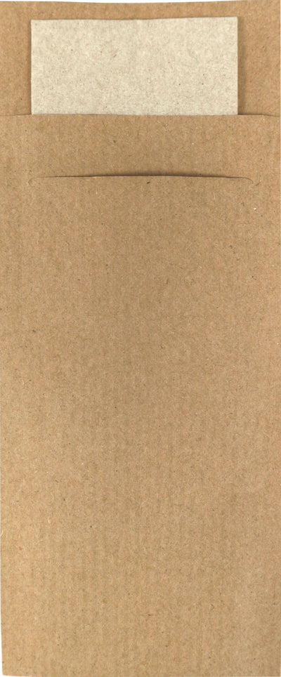 IEZZY Catering und Cate - Bestecktasche iezzy 190x85mm Kraft