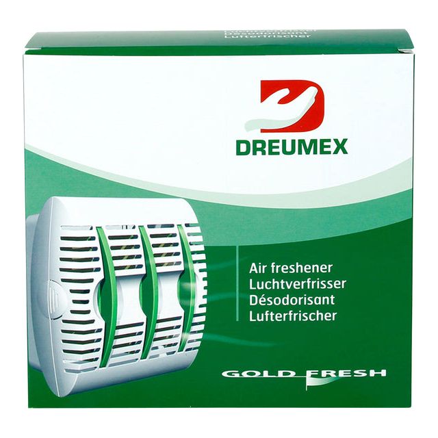 Dreumex - Luchtverfrisserdispenser  gold fresh air