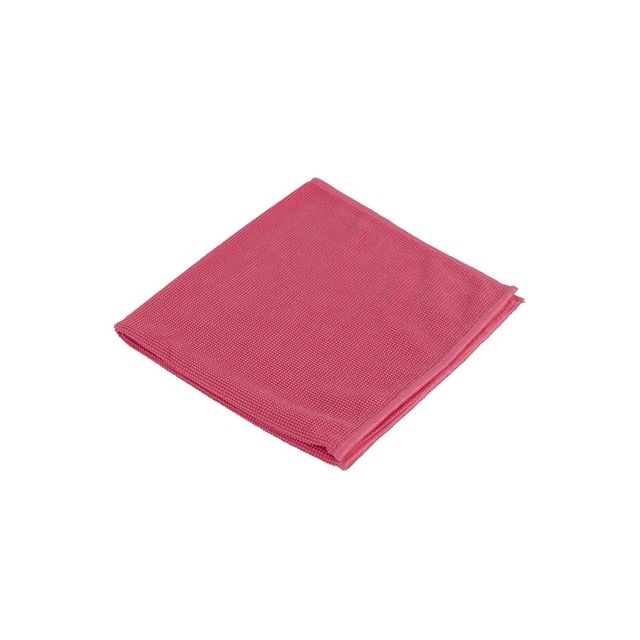 Cleaninq -  Microvezeldoek prof 40x40cm rood