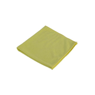Cleaninq - Chiffon microfibre professionnel 40x40cm jaune 10 pièces