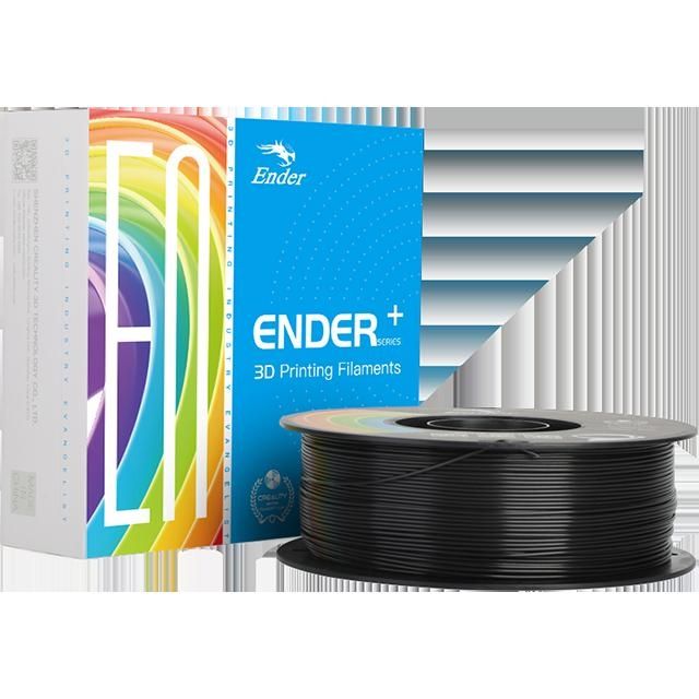 Creality - Filament 3D PLA+ 1.75mm noir 1kg
